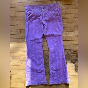 Lilac Cordoroy Pants